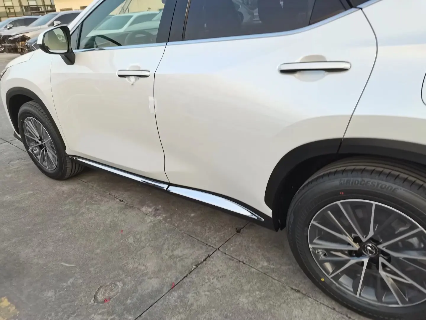 

Car Door Protector Electroplating Body Decoration for Lexus NX 2022，4PCS stainless steel