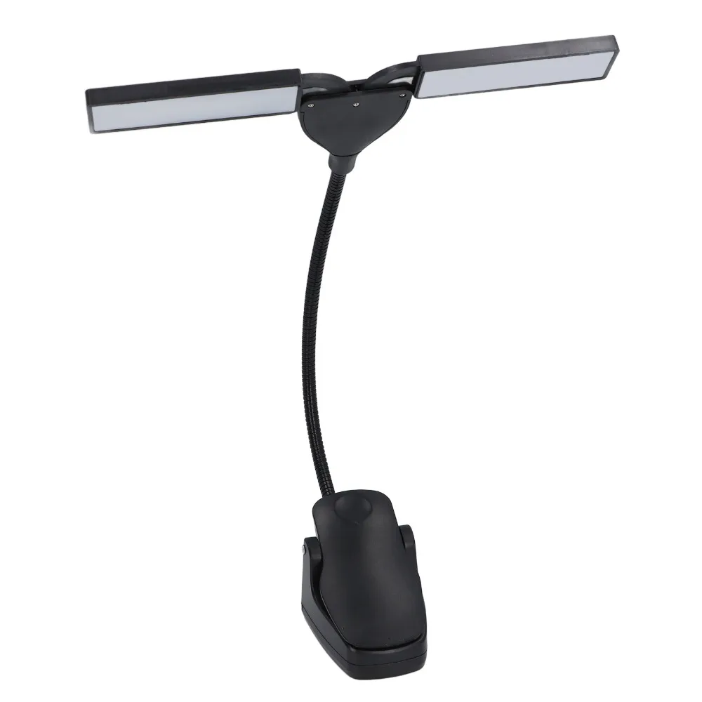 Rechargeable Battery​ Music Stand Light​ ​28 LEDs ​Flexible Metal Hose​ ​Piano Light ​USB Charging​ ​3 Brightness Levels​