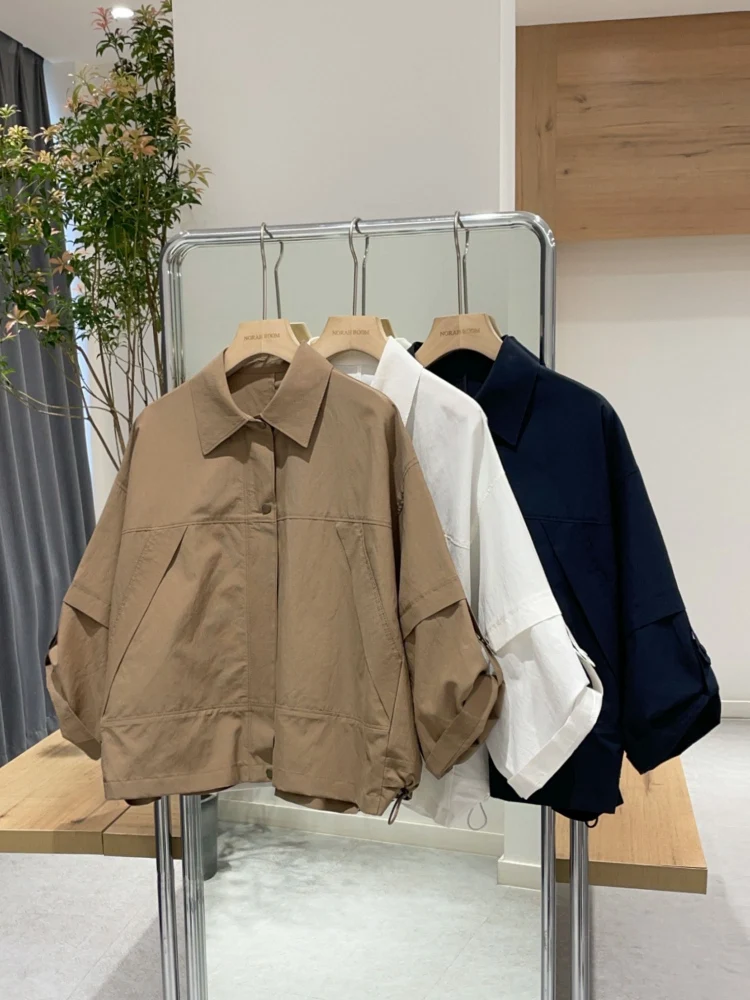 

Noxiao La Authentic Summer 2025 New Brand V Home High End Line Versatile Lightweight Sun Protection Jaet Commute Sle Loos...