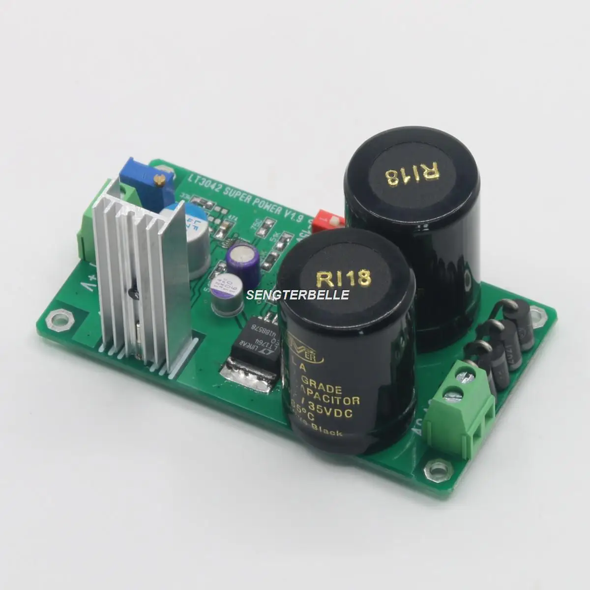 HiFi LT3042 + LT1764 PNP 2-Stage LDO Ultra Low Noise Linear Power Supply Board For DAC/ Digital Interface