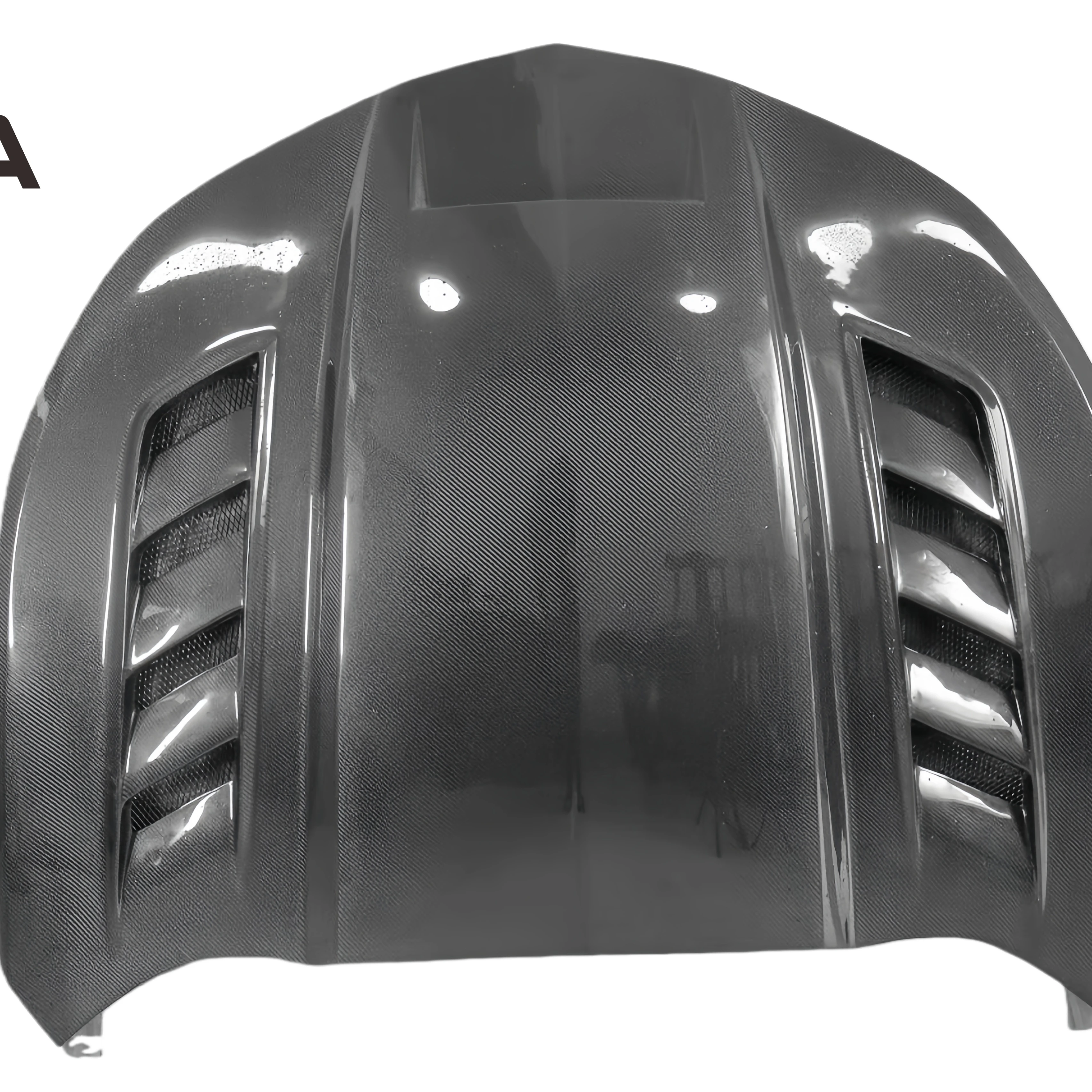 

Fit For 2016-2024 Camaro, Latest Black Warrior Style Carbon Fiber Hood