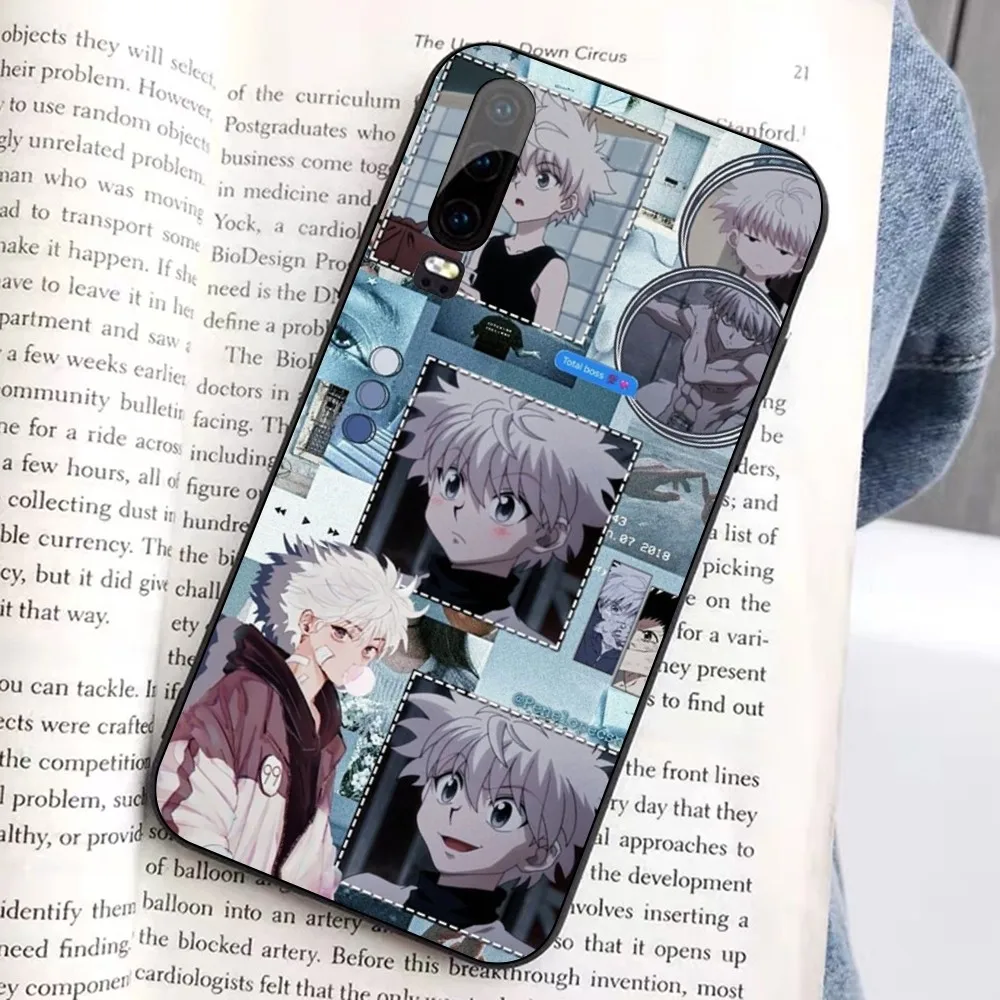 Hunter X Hunter Killua Zoldyck Anime Phone Case For Huawei Honor 10 lite 9 20 7A 9X 30 50 60 70 pro plus Soft Silicone Cover