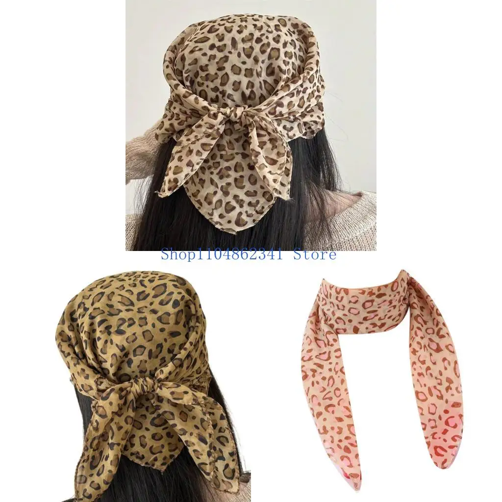 5ASD Women Headscarf ، الموضة والعصرية ، مناسبة للنشاط اليومي النشاط في الهواء الطلق Bandana Phinkkerchief Props