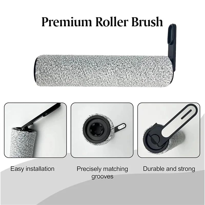 ABBK-2PCS Сменная роликовая щетка для Dreame Trouver K10/K10 Pro, детали беспроводных пылесосов для сухой и влажной уборки