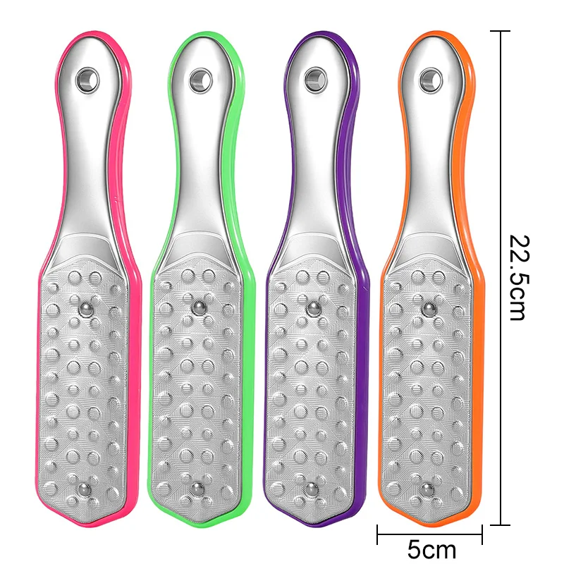 1Pcs Foot File Foot Scrubber Pedicure Callus Remover Professional Foot Scraper Cracked Dead Skin Remover for Dry and Wet Feet