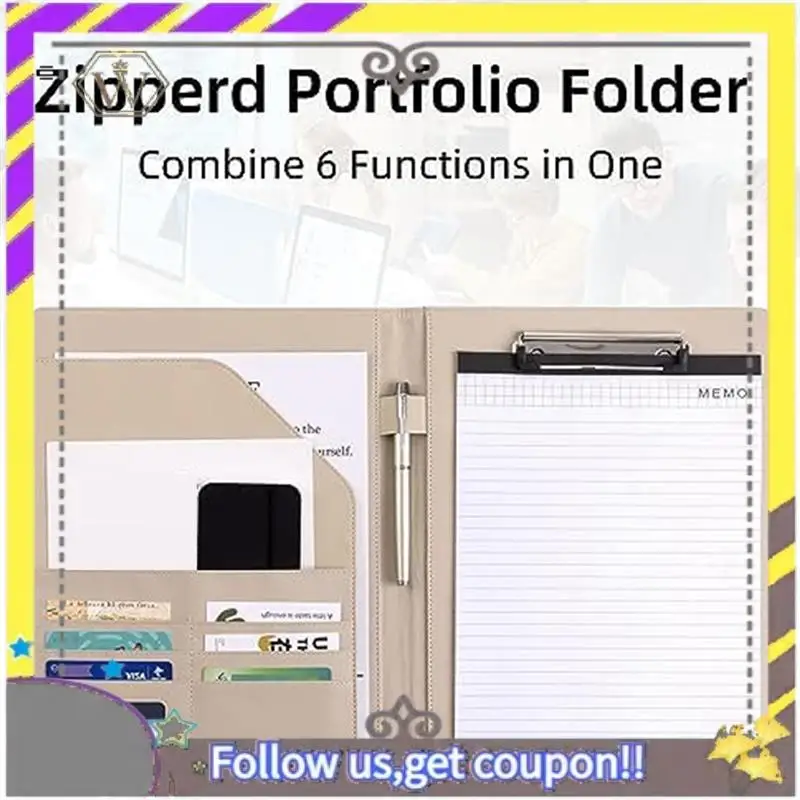 

New Clipboard Folder Combination, Storage Clipboard With Cover Suitable For Business School Office Meeting Notepad Plywood