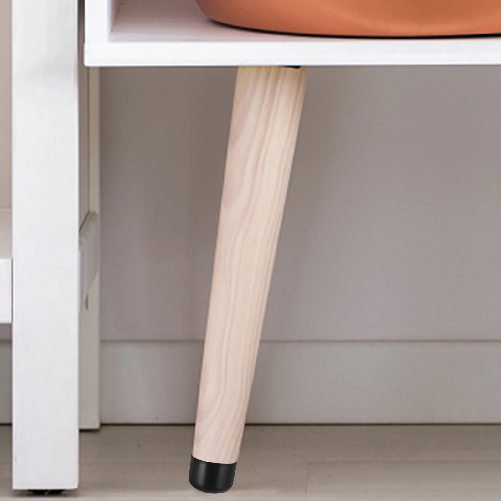 

8pcs Plastic Furniture Legs Replacement Round Sofa Table Chair Cabinet Feet Durable Easy Install Home Office Use Furniture Leg