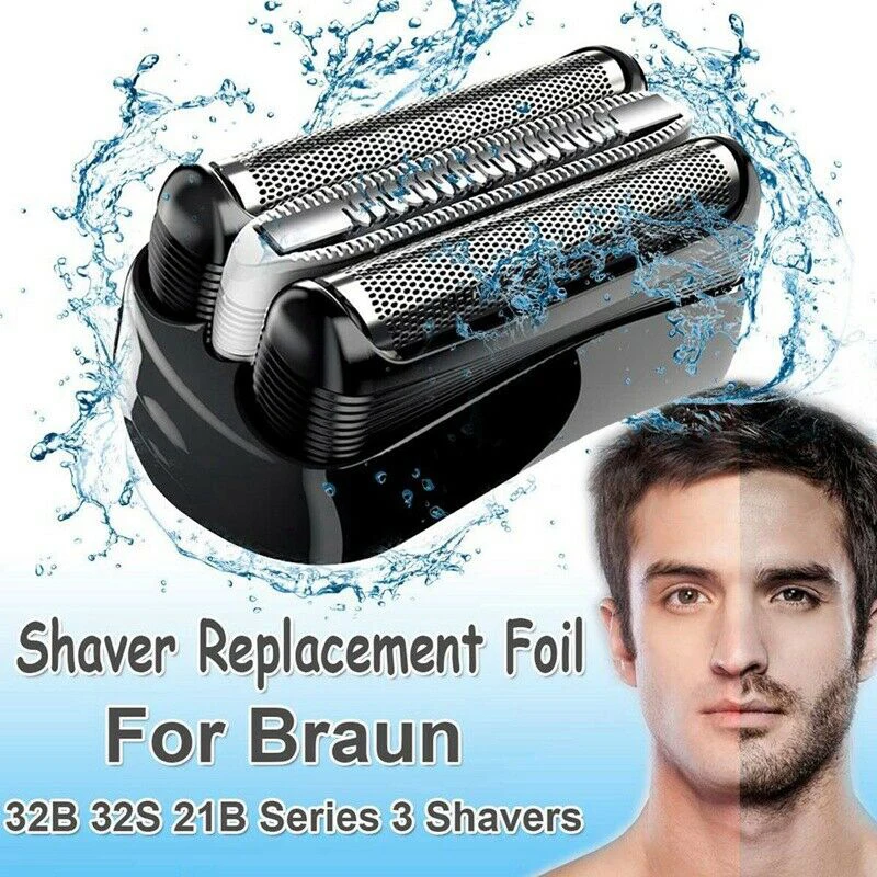 1pc For Braun 32B 32S 21B Series 3 310S 320S 340S 3010S Replacement Shaver Foil Head