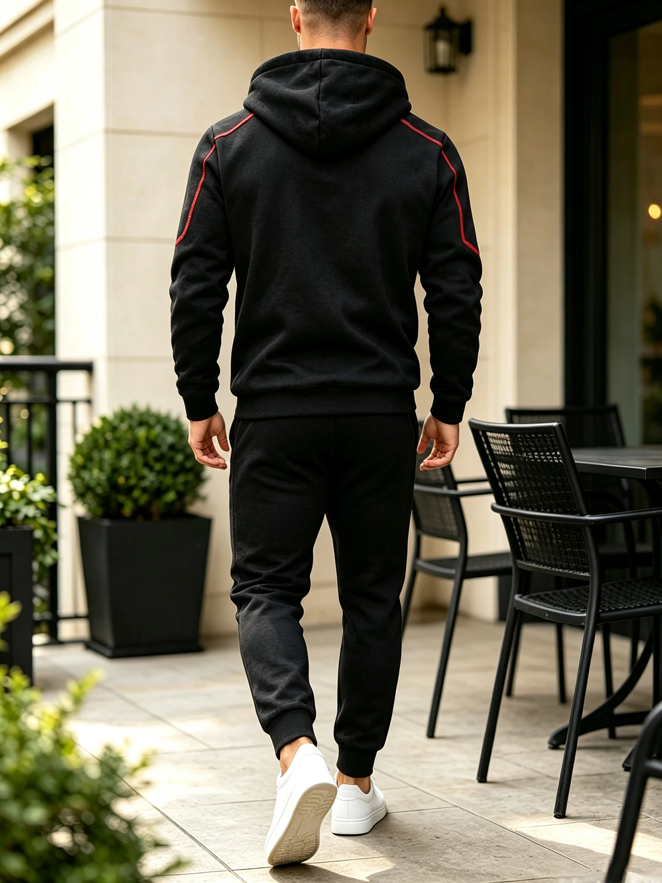 Heren trainingspak met capucho - Streetwear Zipper recensie en prijs