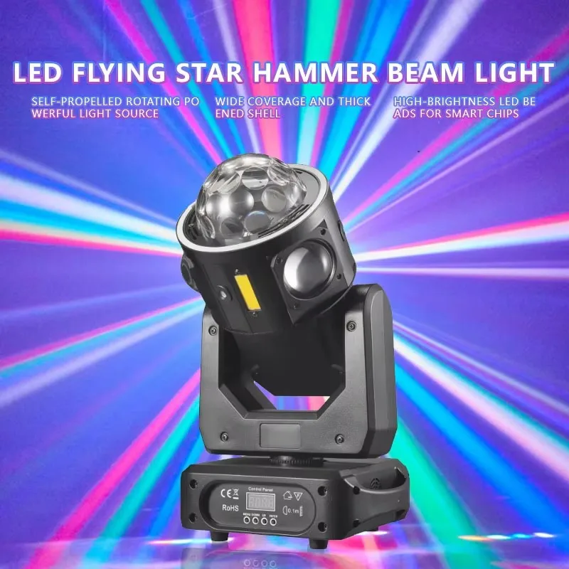 مصغرة بأسعار معقولة جديدة 36 واط Rgbw 2 الأسلحة النحل العين العنكبوت تتحرك رئيس الأحمر الأخضر الليزر ستروب مع جهاز التحكم عن بعد
