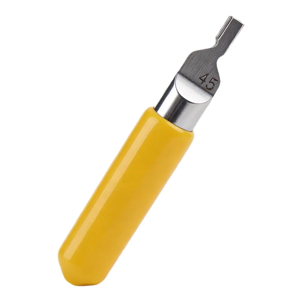 Seam Removal Tool Model Chamfer Scraper Dual-angle Tip Design Compact And Lightweight No Handle Required Fine Tip For Details