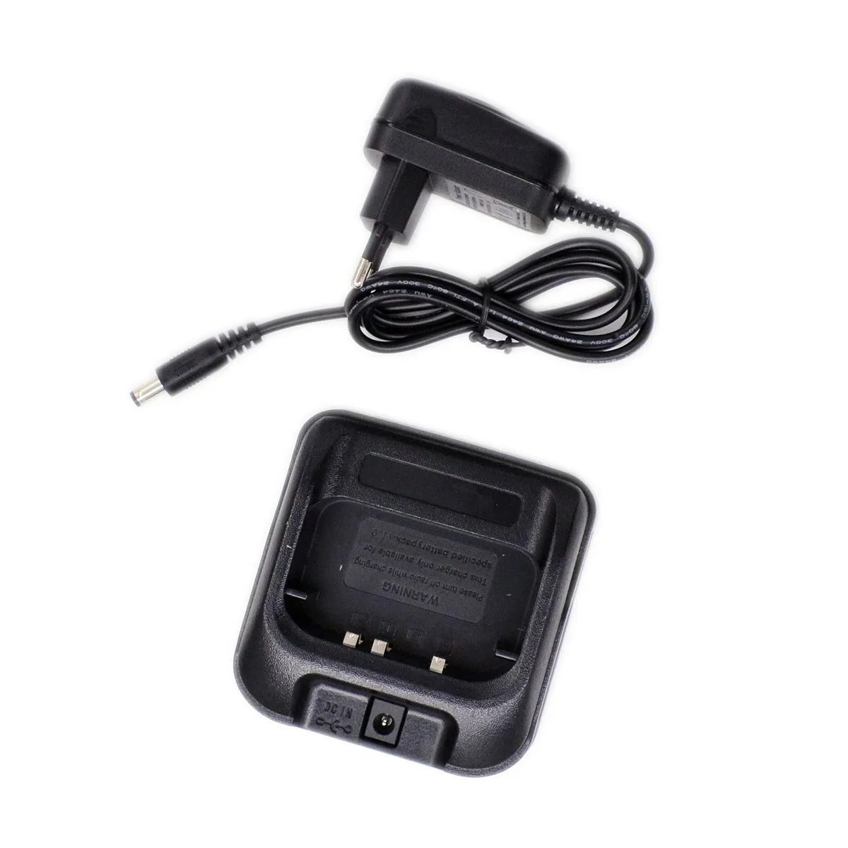 BAOFENG DM1701 Charger Tray Base & AC Plug Adapter for DM-1701 HAM Walkie Talkie Power Supply Accessory Replacement