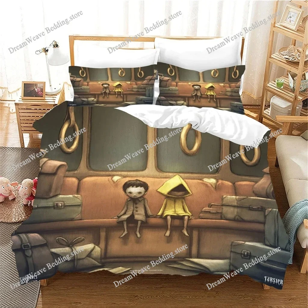 Little Nightmare 3D Printed Duvet Case Pillowcase Bedding Set Twin Full King Size For Bedroom Decor Home Textileextile741 6