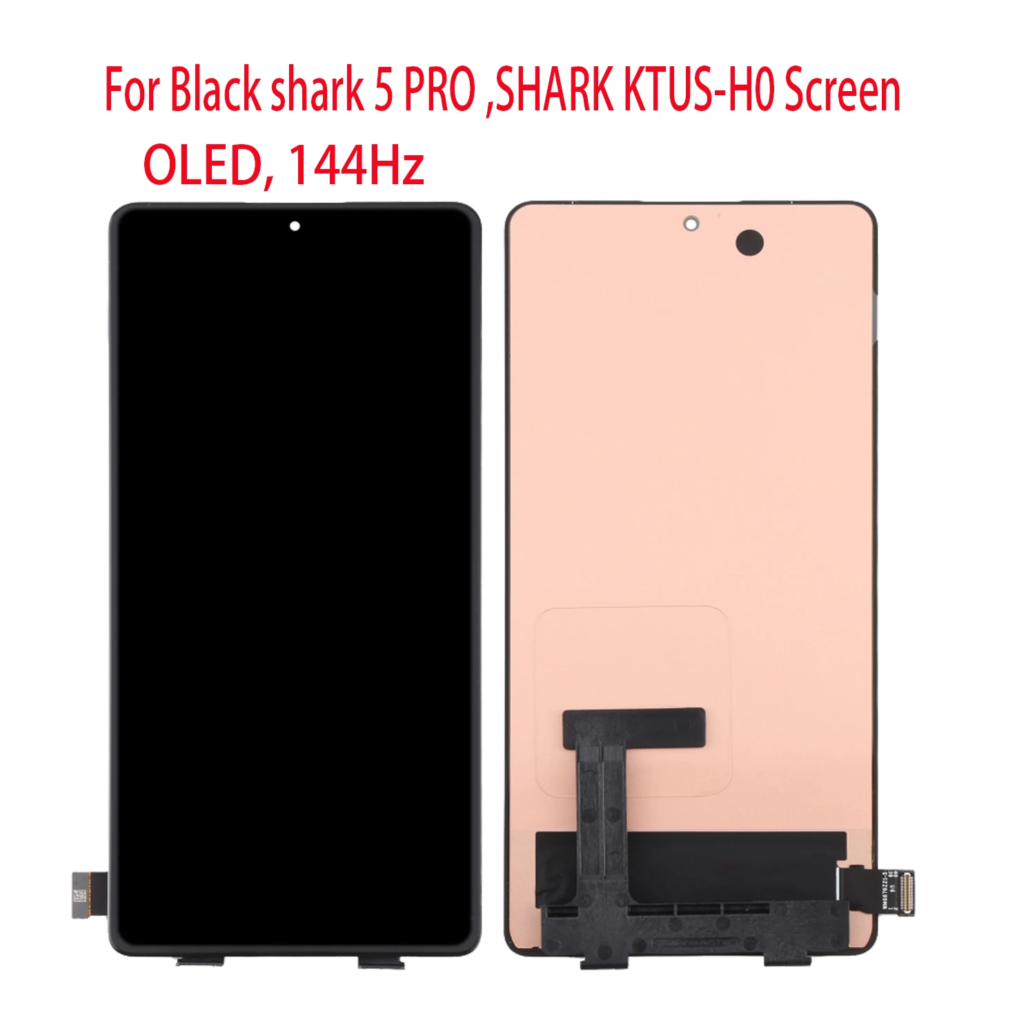 OLED, 144Hz LCD Display Touch Screen Digitizer Assembly For Xiaomi Black Shark 5 Pro KTUS-H0