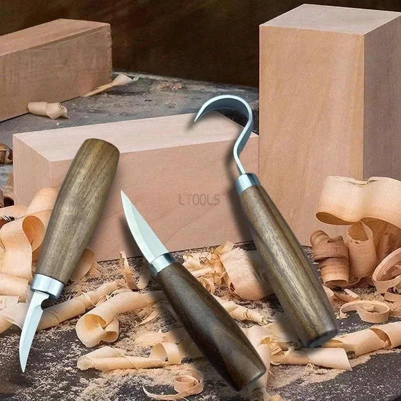 Handmade Woodcaeving DIY Carving Knife Tools Suite Multi Specification Woods Carving Knives Stainless Steels Suitable For Cork