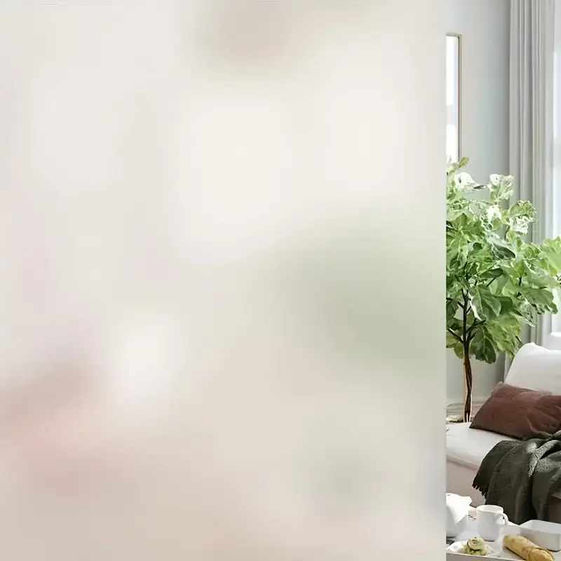 

Самоклеящаяся стеклянная наклейка, наклейка на окно, матовая белая матовая оконная пленка, защита от ультрафиолета для домашнего офиса, ванной комнаты