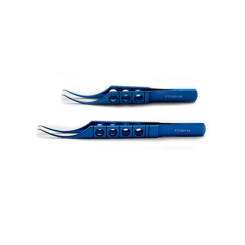 

Tying Forceps Curved With Tying Platforms Suture Forceps Ophthalmic Surgical Tools