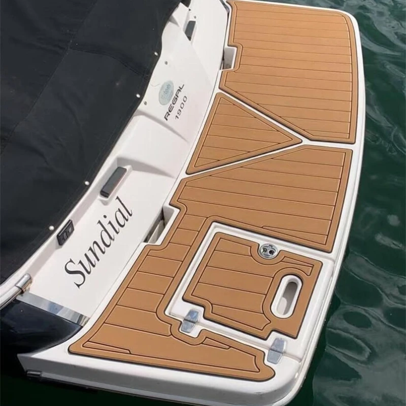 KXKZREN Custom 2020 Regal LS2 Swim Platform Step Eva Foam for Boat Flooring Pad Self Adhesive Fishing Boat Kayak Decking Sheet