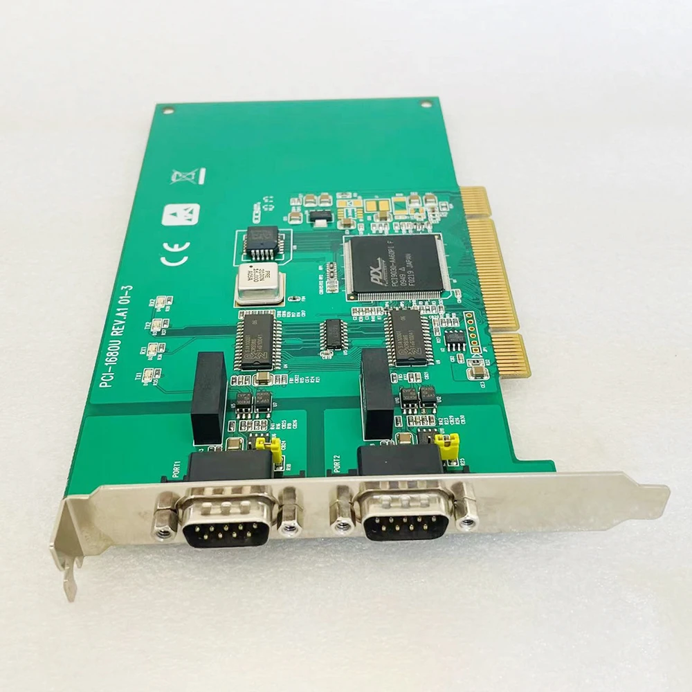 

Карта захвата данных PCI-1680U REV.A1 для Advantech, двухпортовая CAN, универсальная коммуникационная карта с функцией изоляционной защиты