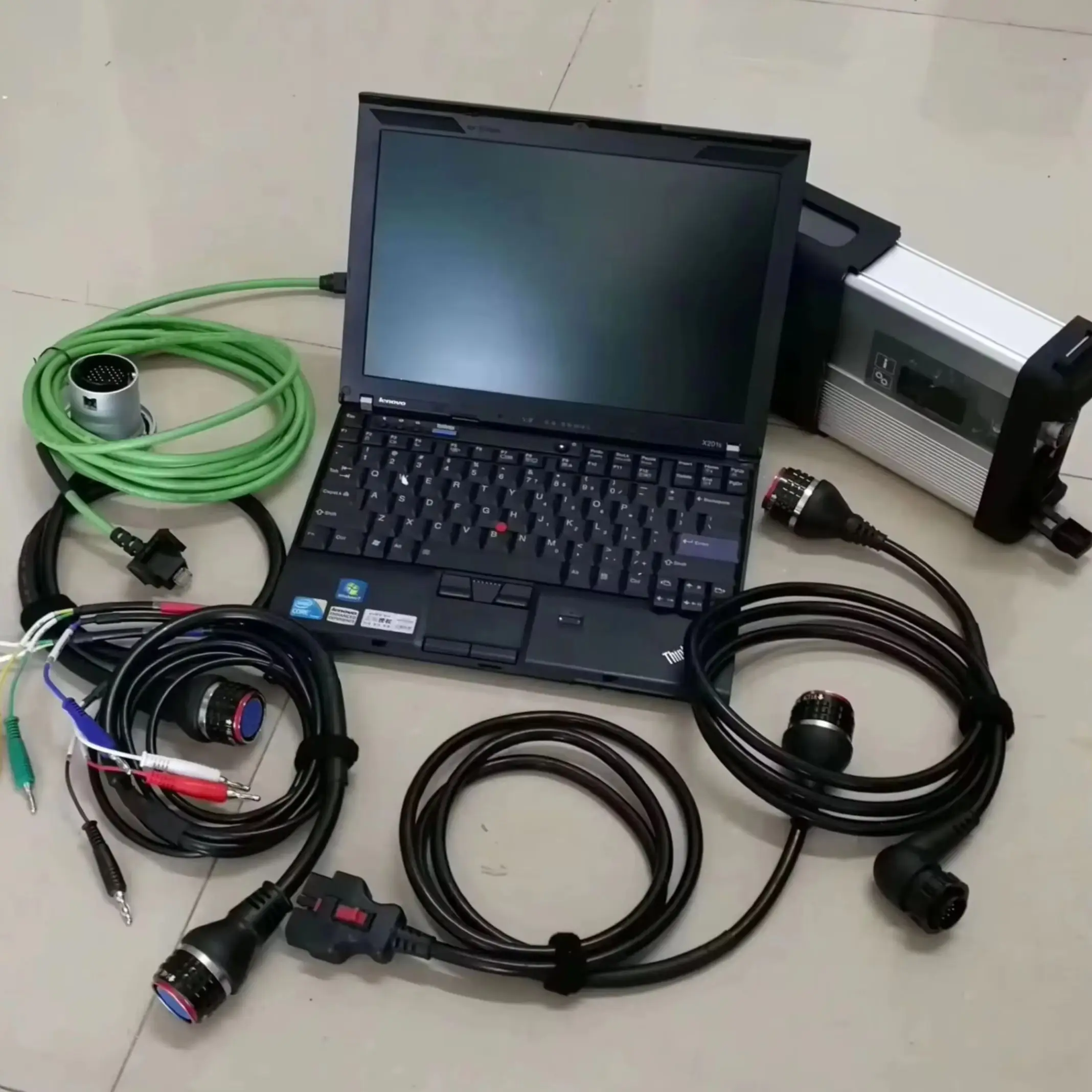 MB STAR C5 SD Compact 5 Doip Protocol X/DAS/EPC/WIS/DTS Software for Mercedes Cars Buses Trucks Computer Used X201 I7 8G SSD