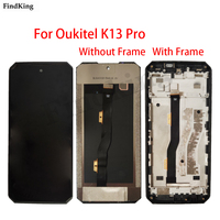 Original & Tested  LCD Screen For Oukitel K13 Pro LCD Display With Frame Touch Screen Digitizer Assembly With scratches