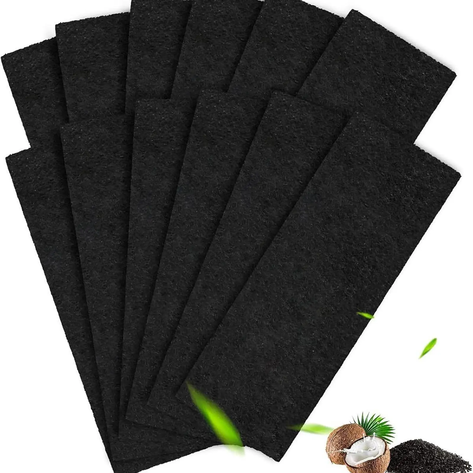 

8 Pieces Cat Litter Box Filter Highly Absorbent Self Cleaning Litter Box Filter for Hedgehog Indoor Rabbit Outdoor Hamster