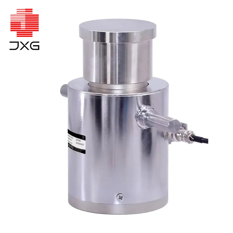 High Accuracy Compression Load Cell 5-10T 30-500T Heavy Duty Force Sensor for Weighbridge & Industrial Weighing
