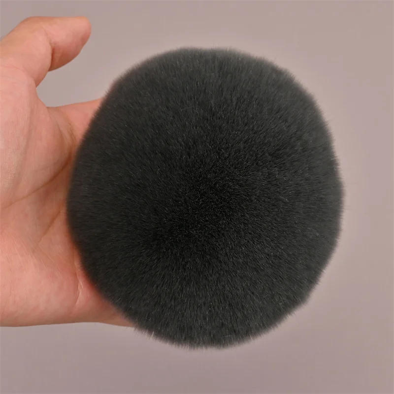 Pincel de maquiagem corporal extra grande para auto-abronzeador, maquiagem de pernas e aplicador de bronzeamento automático, cabeça redonda larga, pincéis kabuki para corpo