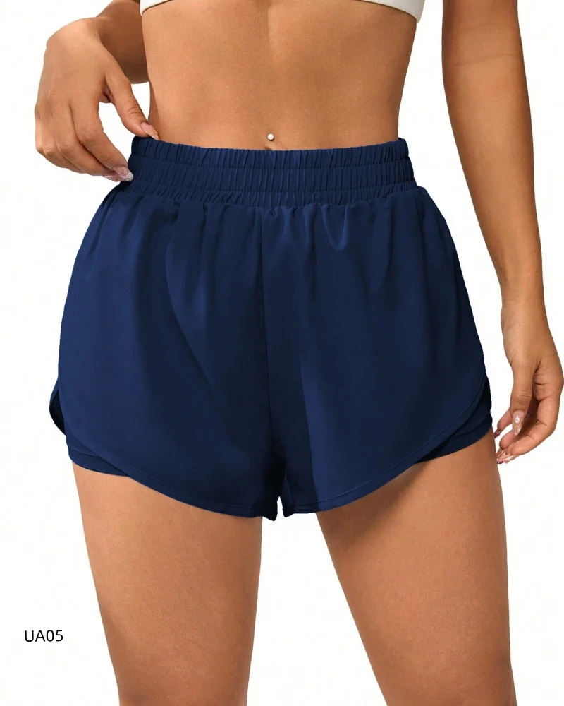Casual sportshorts voor dames Dun anti-lopen Fitness Fietsen Hardlopen Gym Yoga Hotpants Bodems voor actieve slijtage