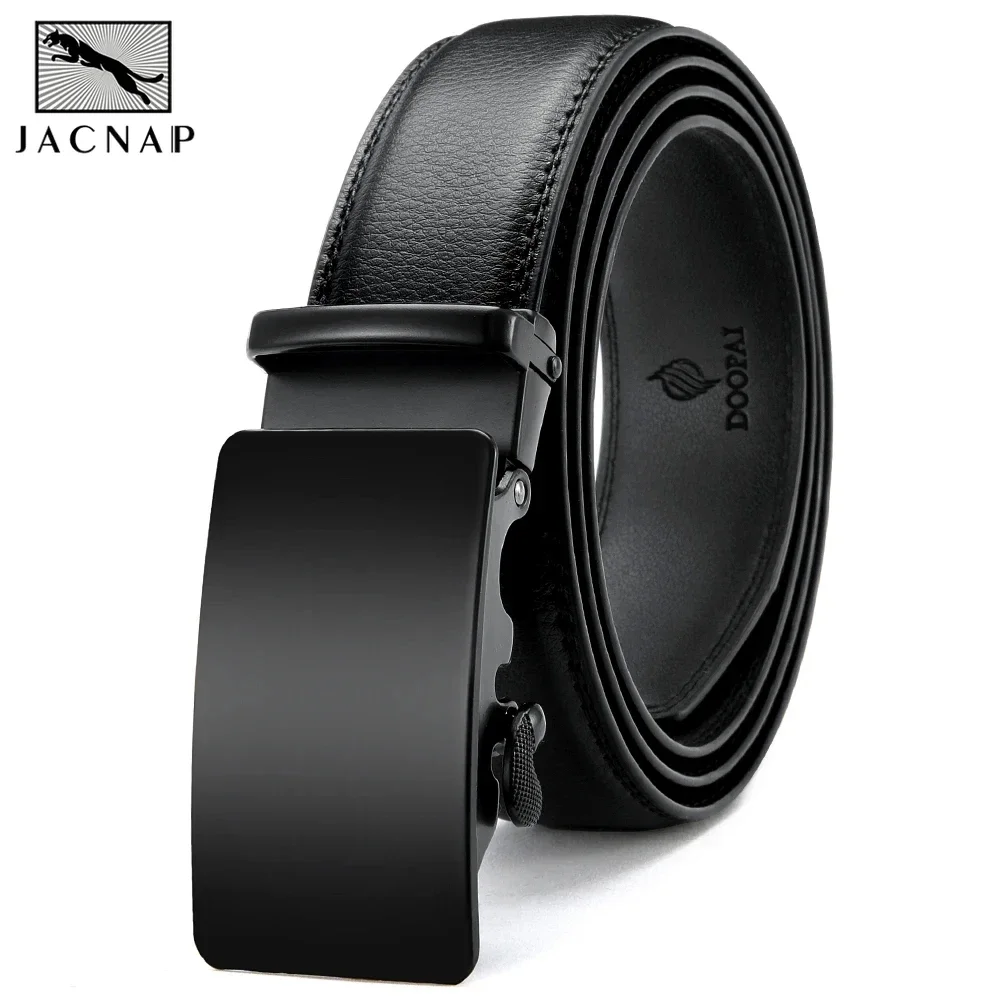 New Men Belts Automatic Buckle Belt Famous Brand Business Belt Men Top Quality PU Luxury Leather for Men Leather Strap Casual