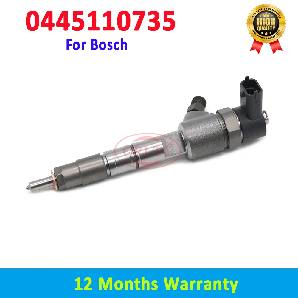 

ORLTL NEW 0445110735 Common Rail Injector Nozzle 0 445 110 735 Diesel Injector 0445 110 735 For Bosch