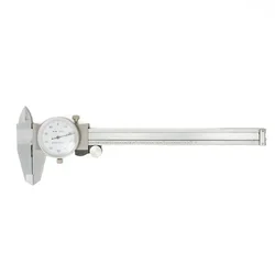 0.01mm High Precision Stainless Steel Vernier With Table Caliper 0-150 Mm Micrometer Caliper Dial Vernier Caliper Measuring Tool