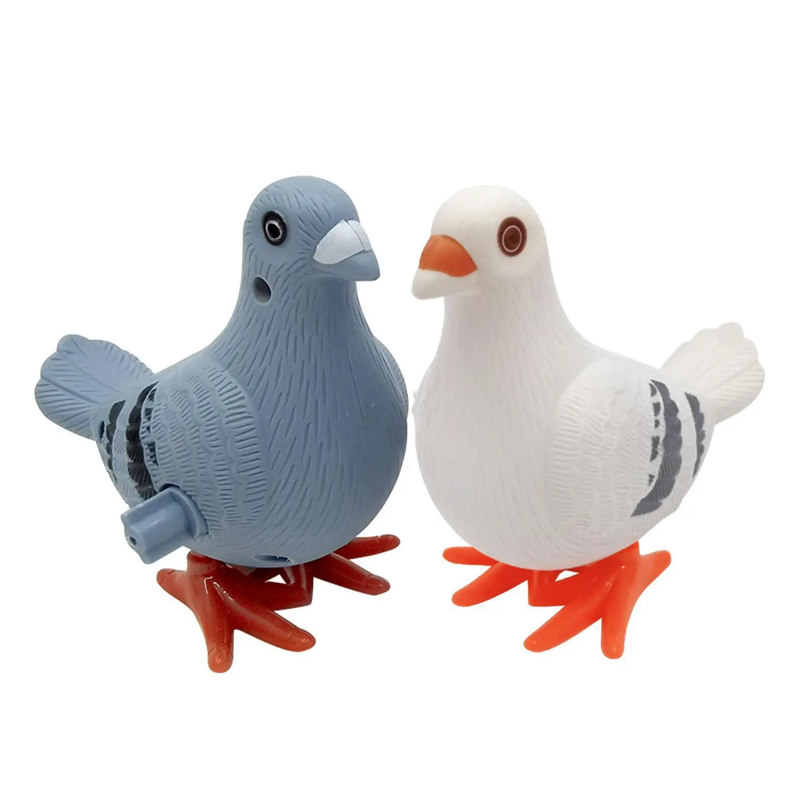 Pigeon Wind Simulation Novelty Ornament, Jumping, Mini Pigeon Toys for