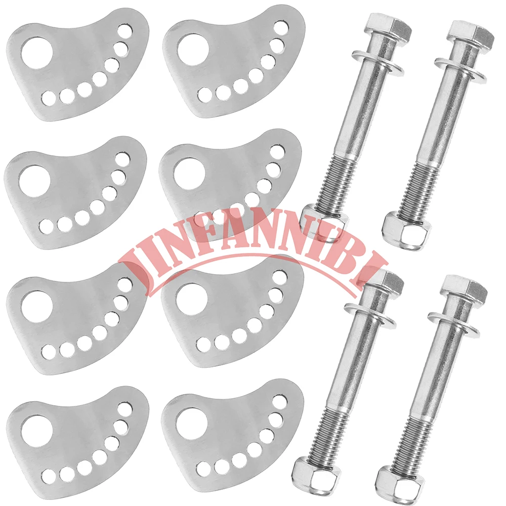 Camber Lock Alignment Fix & Upper Arm Cam Bolt Kit For Chevy Silverado 1500 2500