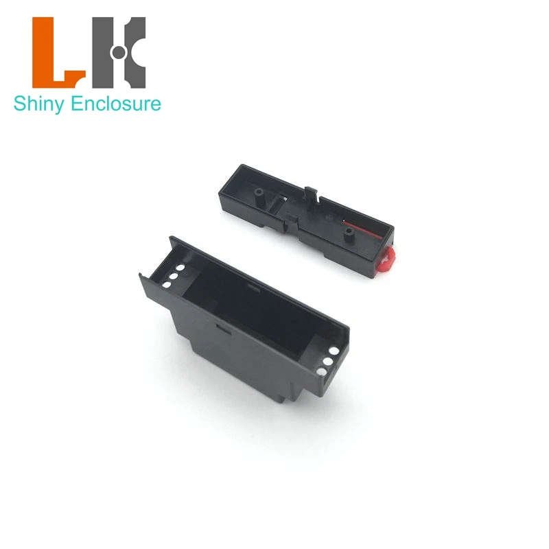 Pequeno alojamento do instrumento da montagem do trilho do RUÍDO, caixa de junção do PLC do trilho do RUÍDO, Shell plástico da eletrônica, caso do projeto, 88x24x59mm
