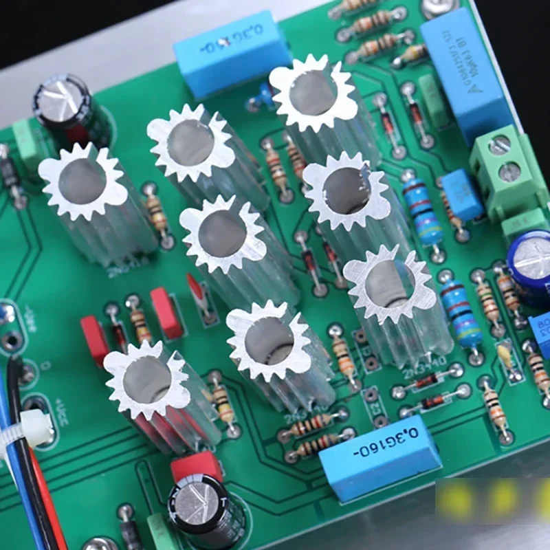Placa amplificadora de potencia Mono de 500w, línea FM801, 14 Uds., Toshiba TTC5200, placa amplificadora HIFI de alta potencia