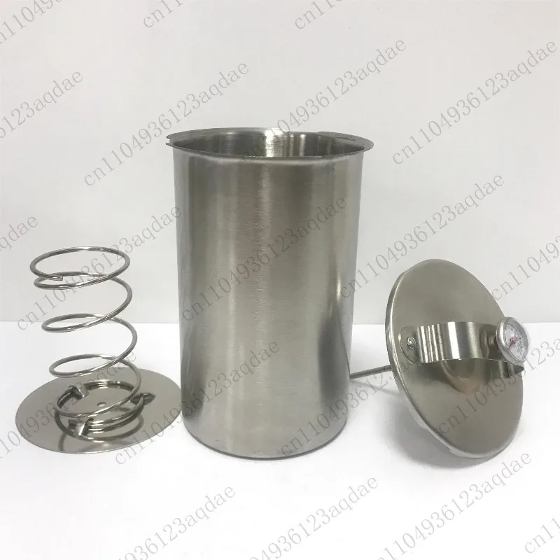 Stainless Steel Steaming Pot Multi-Function Meat Steamer with Built-in Thermometer Commercial-Grade Large-Capacity Meat Cooker