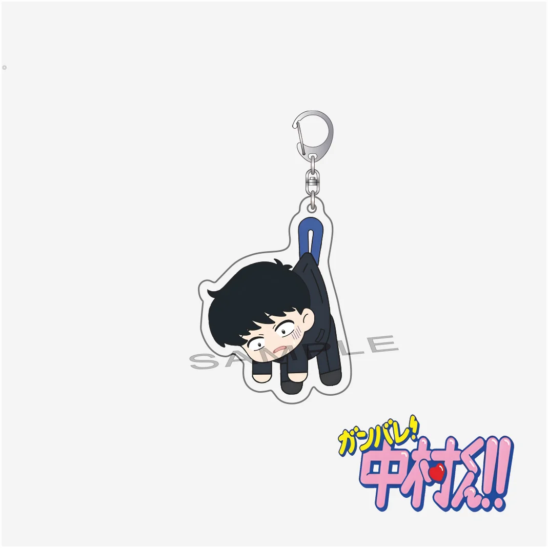Chibi Anime Go For It Nakamura Kun！octopus/crab Accessories Decor Souvenir Gifts Acrylic Figure Keychains Products Bag Charm