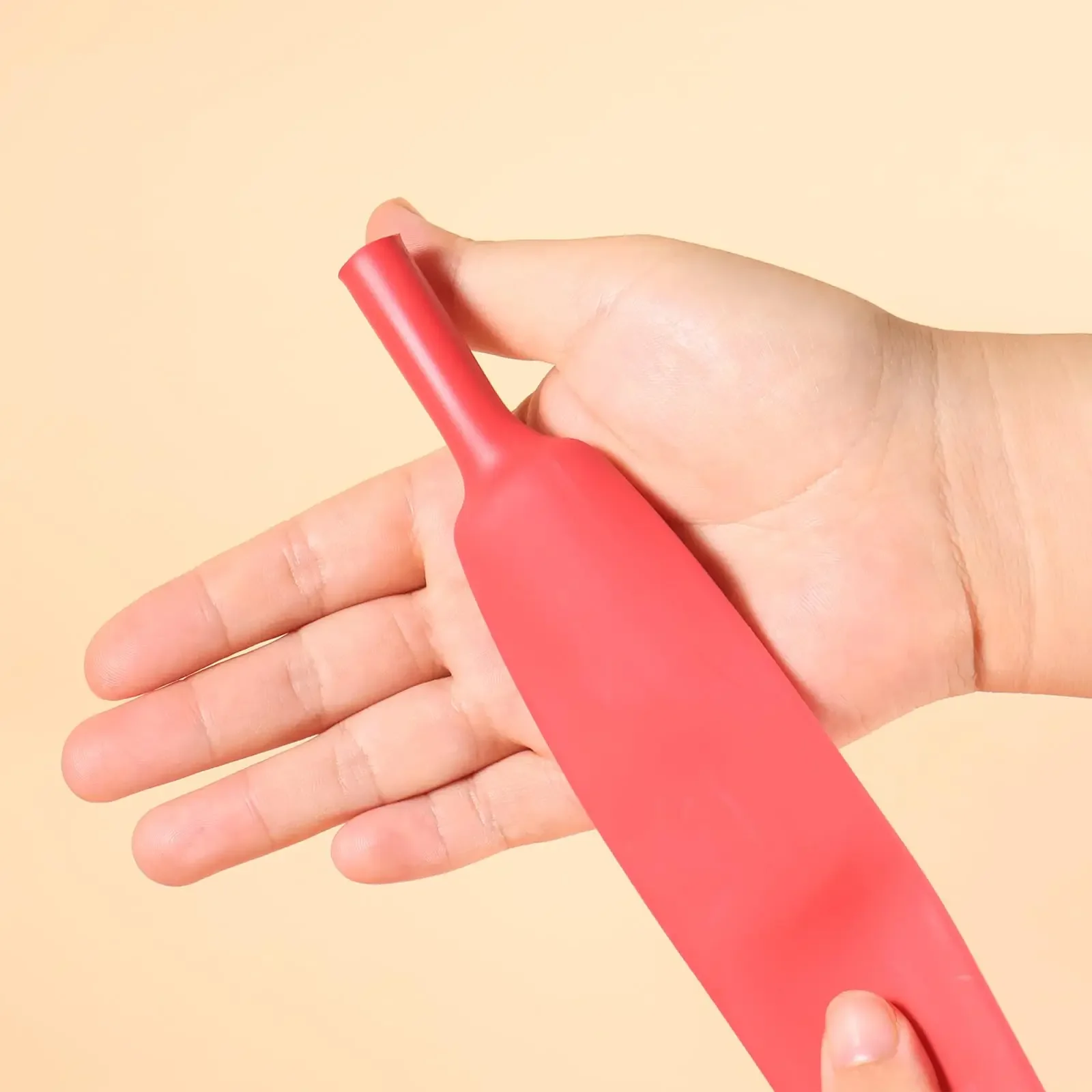 Φ2.4mm - Φ50mm 3:1 Ratio Heat Shrink Tubing Red Black Dual Wall Adhesive Lined Shrinkable Wire Wrap Tube Waterproof Industrial
