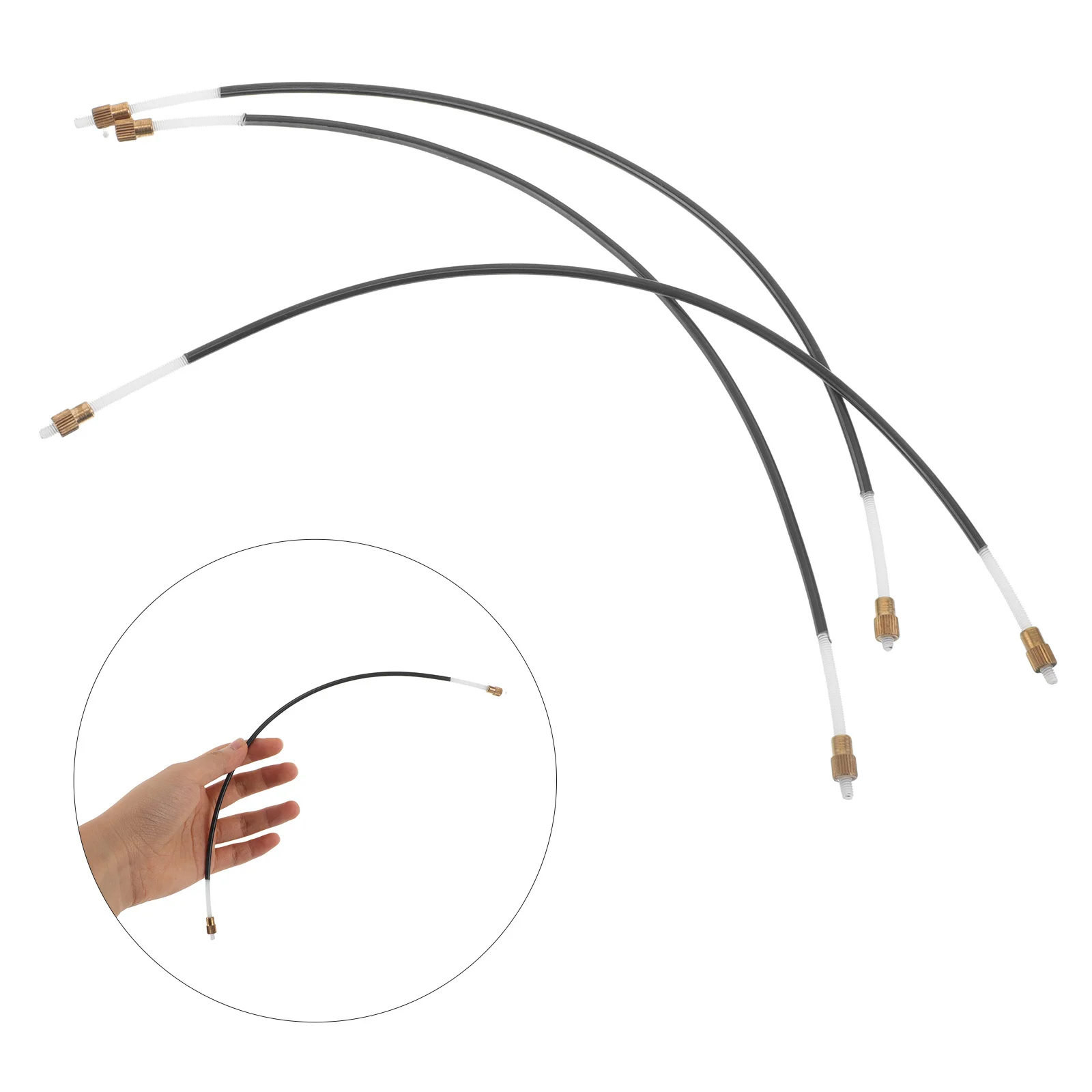 

3pcs Nylon Tailpiece Cord Durable Cello Tailgut Replacement Wide Compatibility Cello Tail Cord Upgrade With Vibration