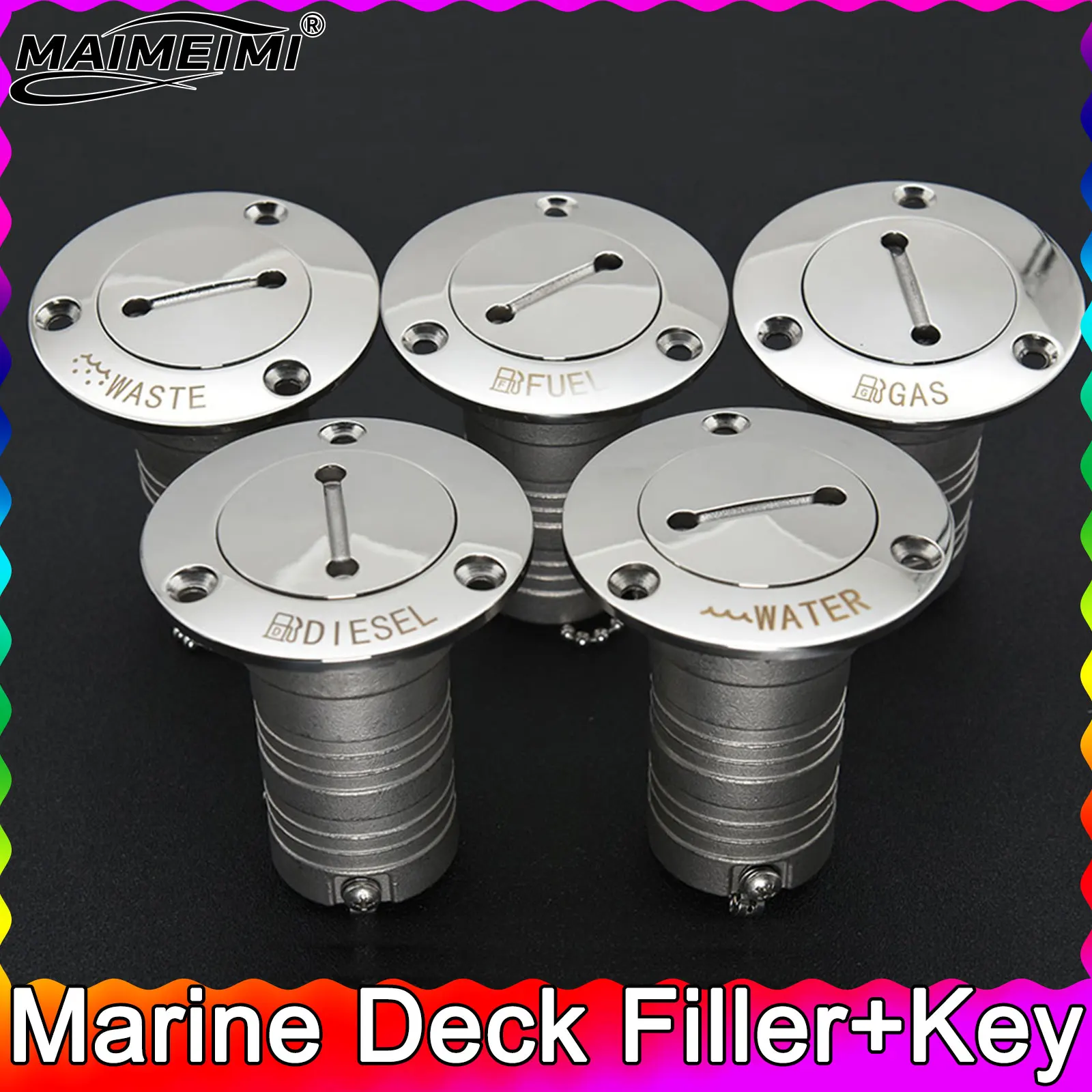 

1 шт. морское оборудование из нержавеющей стали 1,5-2 дюйма газ топливная вода дизельные отходы яхта прицеп лодки наполнитель палубы с крышкой без ключа