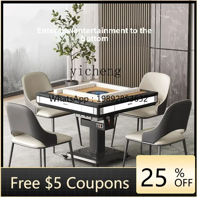 mahjong machine household automatic commercial electric folding air heating mahjong table dining table