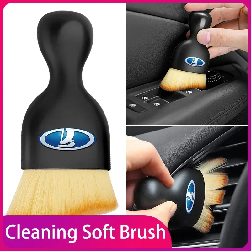 

Car Air Conditioner CleaningBrush Car Air Outlet CreviceDust Removal For Lada VESTA Niva Kalina Priora Granta Largus Vaz Samara