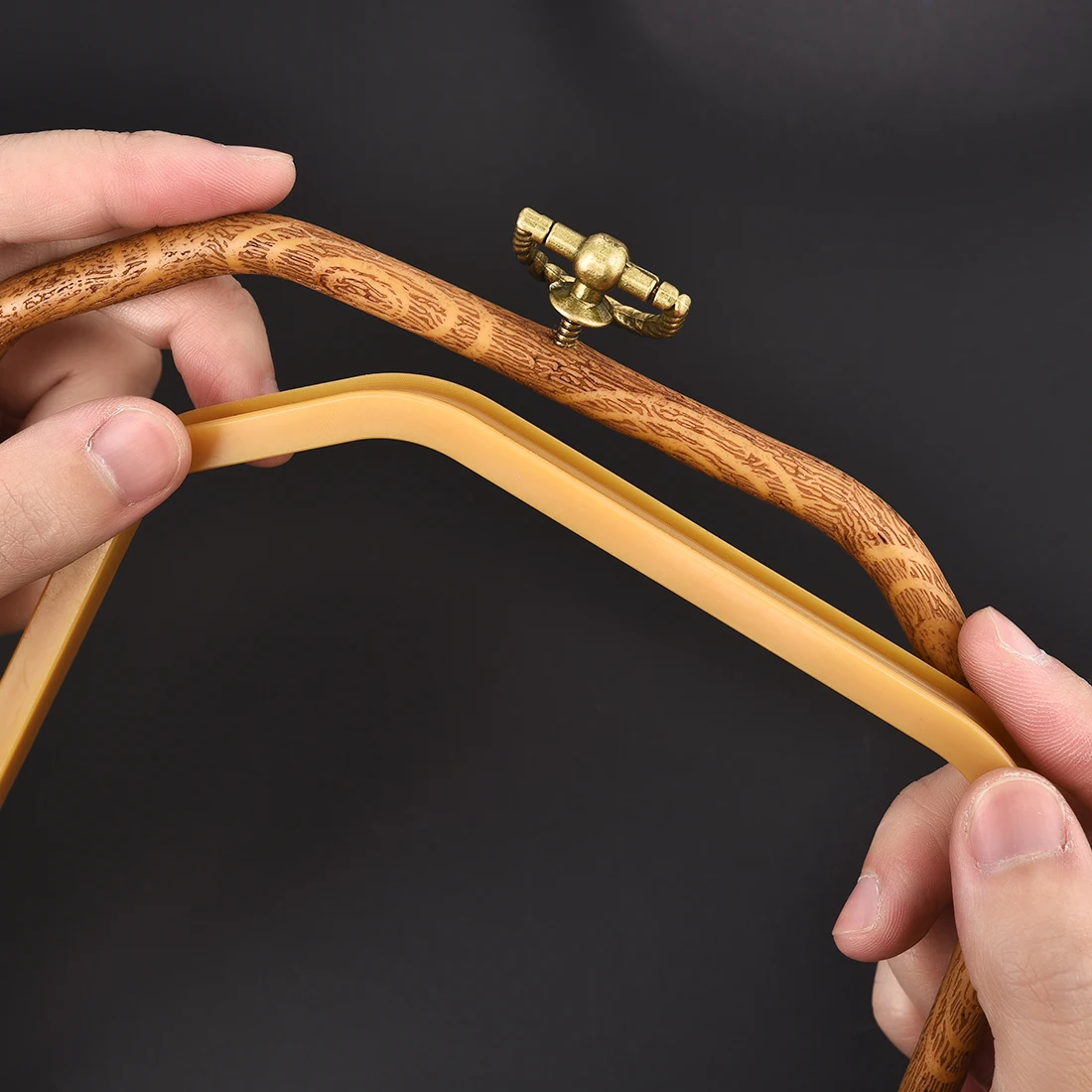 Marco de aro de punto de cruz - Wood Ring Blank reseña y precio