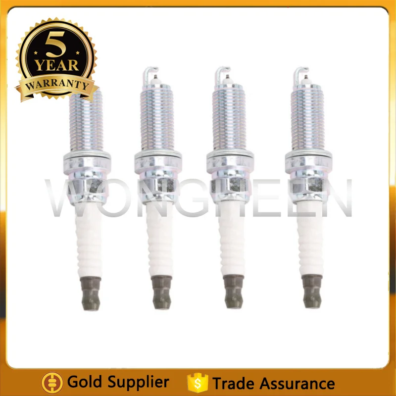 22401-JA01B DILKAR6A-11 22401JA01B DILKAR6A11 4PCS Iridium Spark Plug for Nissan X-Trail Sentra Rogue Altima Teana Sentra 2.5