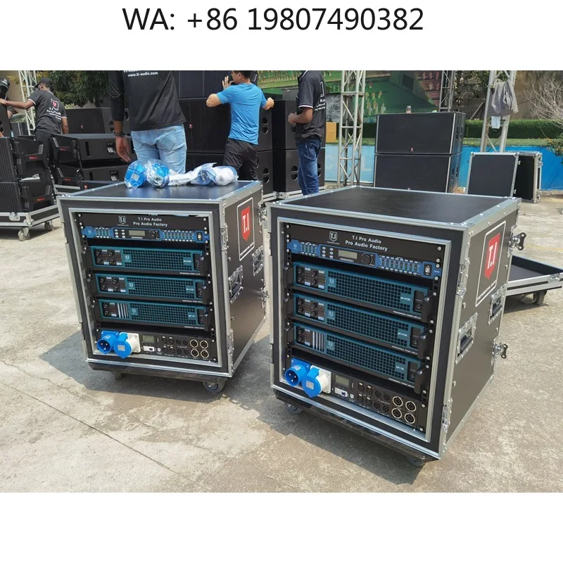 

Two Channel Digital DSP Amplifier, 1000W power at 4 Ohm for professional stage speaker system matching