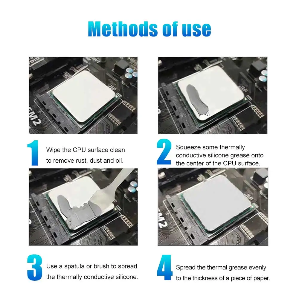 11.2W/mk Thermal Paste Maxtor High Performance thermal Conductive Paste for Intel processor PC CPU GPU PS4 Computer 5G Cooling