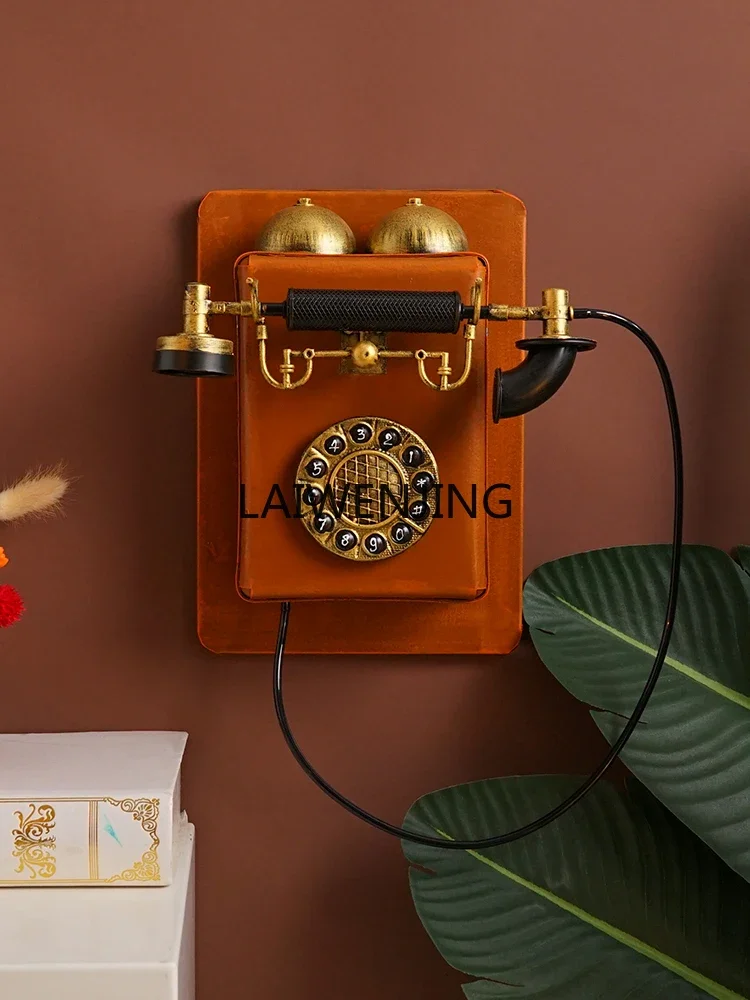 HLZ nostalgic old objects wall phone retro decoration pendant Nanyang style restaurant wall hanging