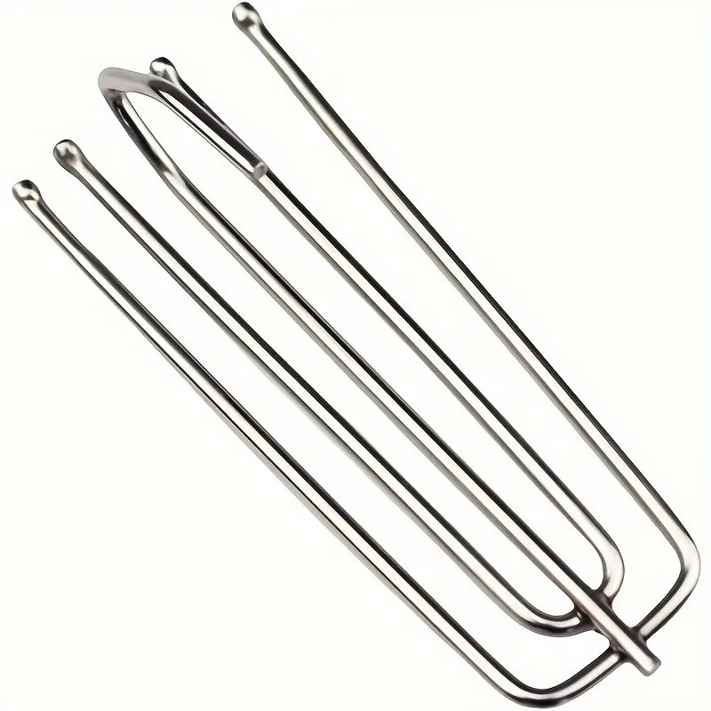 Creates Beautiful Pleats Four Prong Curtain Clips, 7 pcs, Bathroom Window Panel, Multipurpose, Versatile