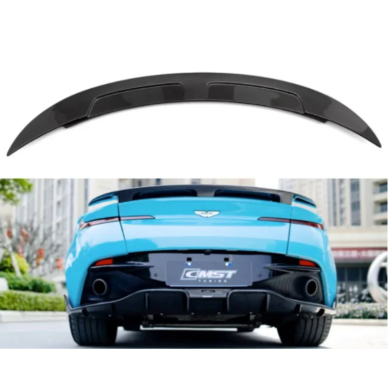 

For Aston Martin DB11 2016 2017 2018 2019 2020 2021 2022 2023 Real Dry Carbon Fiber Car Rear Wing Trunk Lip Spoiler